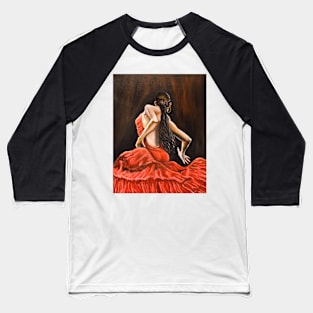 SPANISH DANCER IN RED Baseball T-Shirt